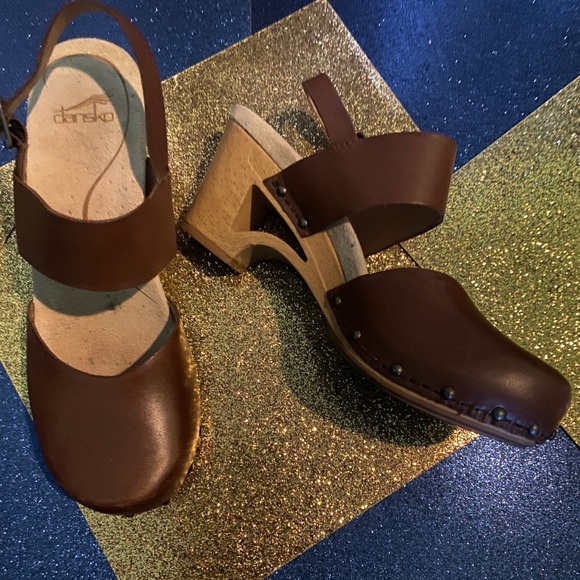 SOLD DANSKO VTG UNIQUE MARY JANE Clogs GORG - Picture 2 of 8